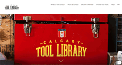 Desktop Screenshot of calgarytoollibrary.org